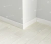 Напольный плинтус Alpine Floor Parquet Light SK 13-0 Белый толщина 1.25 см 2200х80