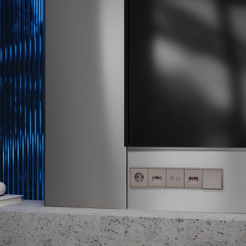 Накладка для розетки телевизионной оконечной TV+SAT VOLTUM S70 VLS001614 - фото 5
