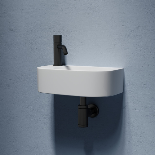 Раковина из сантехнического фарфора Ceramica Nova ELEMENT 41 см CN6066R подвесная цвет белый - фото 5