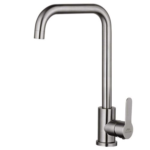 Смеситель для кухни Fashun A54201 на мойку сатин - фото 2