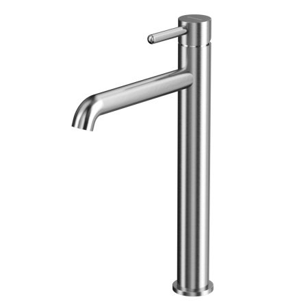 Смеситель для раковины Whitecross Y brushed nickel Y1212NIB на столешницу никель брашированный