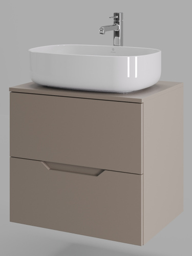Тумба с раковиной Orange Line Li-60TuLMDF+B07-540W 60,5х46х70,5 - фото 2