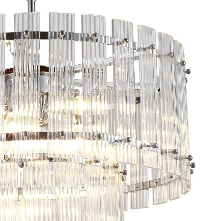 Люстра подвесная Delight Collection Ruby (Рубы) KG1112P-7 chrome/clear