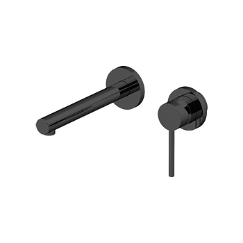 Смеситель Gattoni CIRCLE ONE 9035/90NO встраиваемый в стену черный