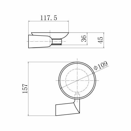 Мыльница Fashun A1802-8