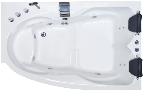 Ванна гидромассажная Royal Bath SHAKESPEARE RB652100CM-R 170х110 пристенная угловая асимметричная