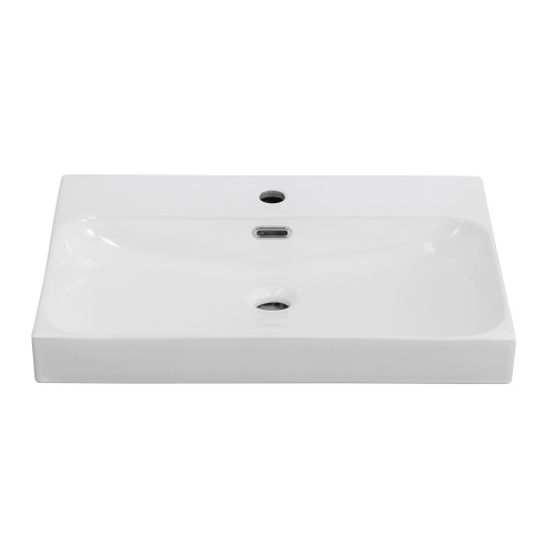 Раковина BelBagno Marino-Cer 61 см BB-8078-60 накладная цвет белый глянцевый - фото 3