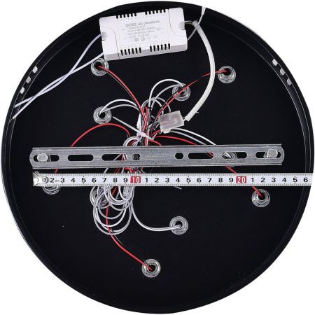 Люстра потолочная Natali Kovaltseva LED Light (ЛЕД Лигхт) INNOVATION STYLE 83002 BLACK