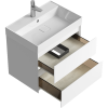 Тумба под раковину Aqwella Y GE01652WM 66х47х63 подвесная