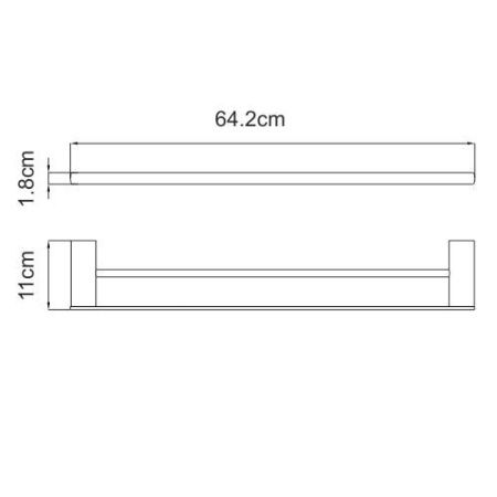 Полотенцедержатель WasserKRAFT 7940