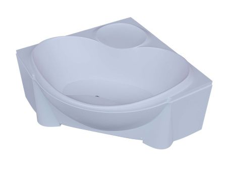 Ванна акриловая Aquatek Эпсилон EPS150-0000066 150х150 угловая угловая с каркасом без ручек