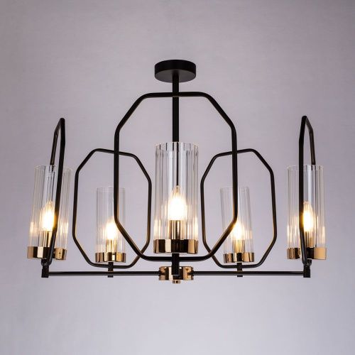 Люстра потолочная Arte Lamp Celaeno (Целаено) A7004PL-5BK - фото 2