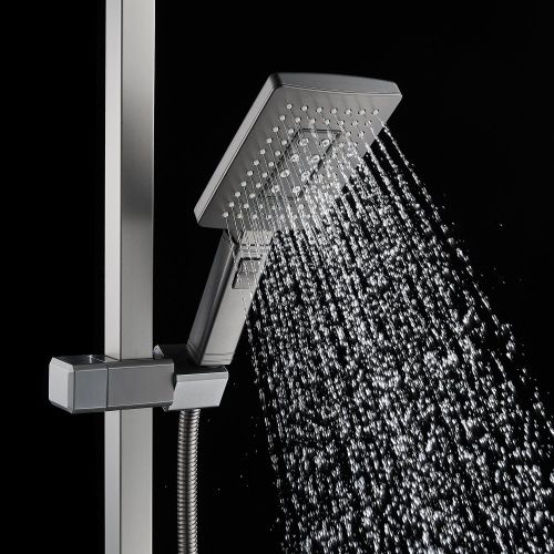 Душевая стойка Rose R1556T настенная цвет пепельный - фото 5