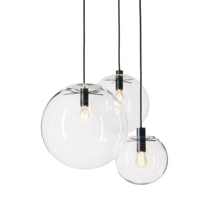 Светильник подвесной Delight Collection Ball (Балл) 8722P/XL black/clear