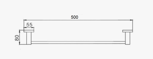 Полотенцедержатель D-Lin D251222-1 - фото 2