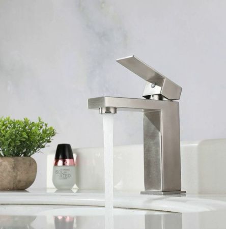 Смеситель Fashun A51102 на раковину сатин