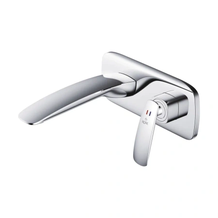 Смеситель для раковины Rose R1141 встраиваемый в стену хром