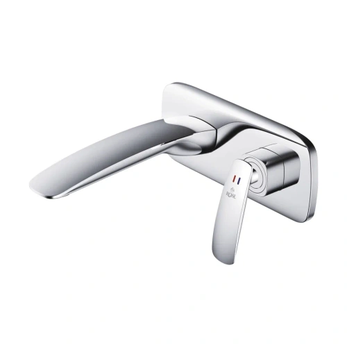 Смеситель для раковины Rose R1141 встраиваемый в стену хром - фото 2