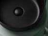 Раковина из сантехнического фарфора Ceramica Nova ELEMENT CN6073MB 40х40 накладная цвет черный без отверстий под смеситель