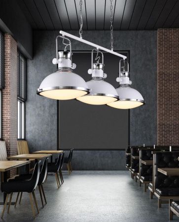 Люстра подвесная Lumina Deco Batore (Баторе) LDP 274-3 WT