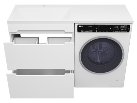 Тумба под раковину Misty Байкал Э-Бай06070-022Я 70х50 напольная цвет белый