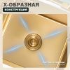 Кухонная мойка Splenka S706.7843.03 80х45 цвет золото поверхность матовая