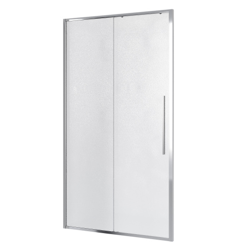 Душевая дверь Niagara Nova NG-65-12CH 120х195 стекло шиншилла профиль хром глянцевый - фото 2