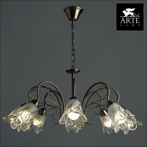 Люстра подвесная Arte Lamp FIORITA (ФИОРИТА) A6273LM-8AB - фото 3