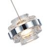 Светильник подвесной Delight Collection Indiana (Индиана) MD22030002-1A chrome/clear