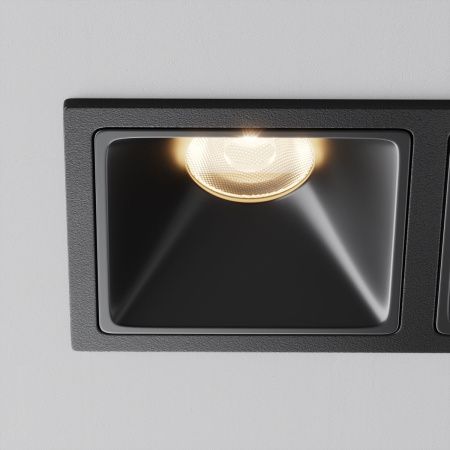 Светильник встраиваемый Maytoni Technical Alfa LED DL043-02-10W3K-SQ-B-1