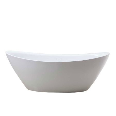 Ванна акриловая Vincea VBT-203 180х85 отдельностоящая овальная