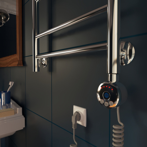 Полотенцесушитель Маргроид Вид 10 10-8040-257R 45х87 электрический хром - фото 4