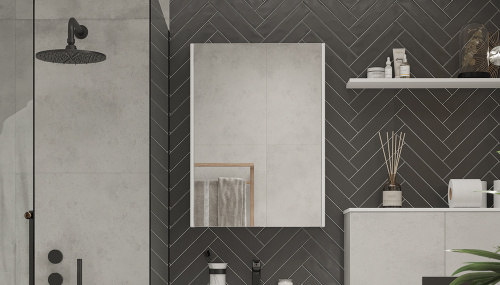 Зеркало-шкаф Velvex KLAUFS zsKLA.60-216 60х80 подвесной цвет белый - фото 2 Зеркало-шкаф Velvex KLAUFS zsKLA.60-216 60х80 подвесной цвет белый - фото 2