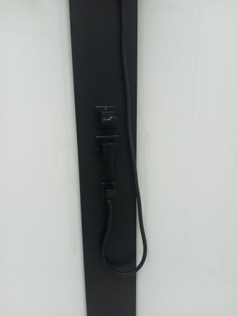 Душевая кабина Cerutti SPA CHIKA901B 90х90 пятиугольная без крыши ориентация универсальная