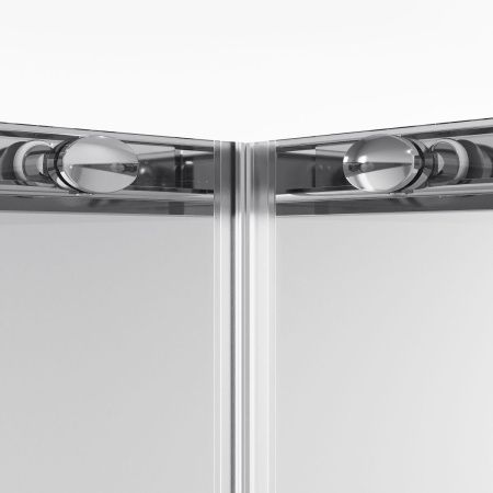 Душевой уголок Niagara Nova NG-6628-34 80х80 стекло прозрачное профиль хром без поддона