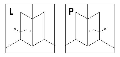 Душевой уголок New Trendy SUPERIA White K-0795 90х90 стекло прозрачное профиль белый без поддона - фото 5