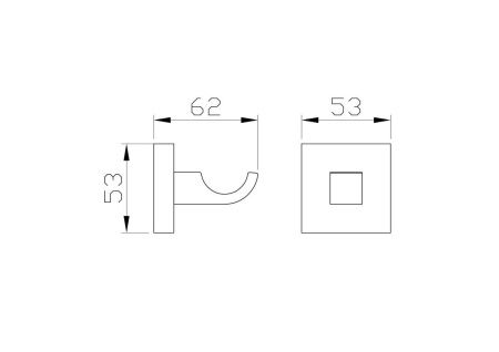 Крючок Wonzon & Woghand Polo WW-8915-DG