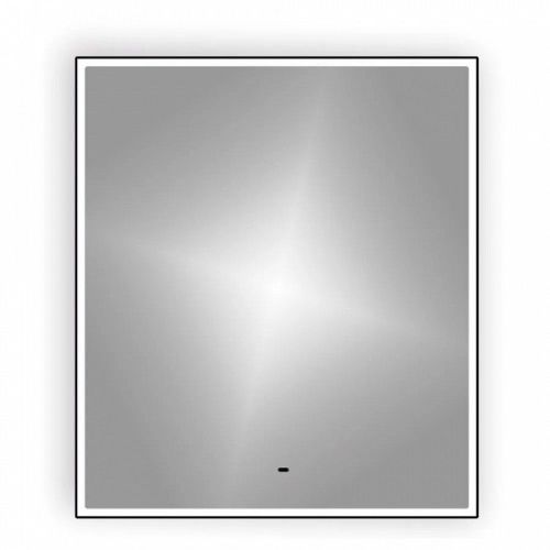 Зеркало с подсветкой Maretti UM147080P33EL 70х80 цвет черный - фото 2