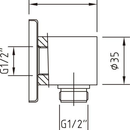 Шланговое подключение Clever CAIMAN URBAN 97148