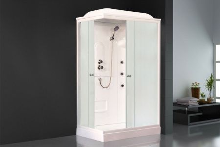 Душевая кабина Royal Bath HP RB8120HP2-M-R 120х80 прямоугольная с крышей ориентация правая