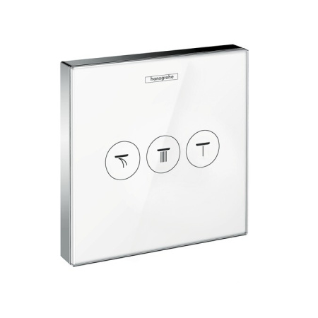 Переключатель потоков Hansgrohe ShowerSelect Glass 15736400