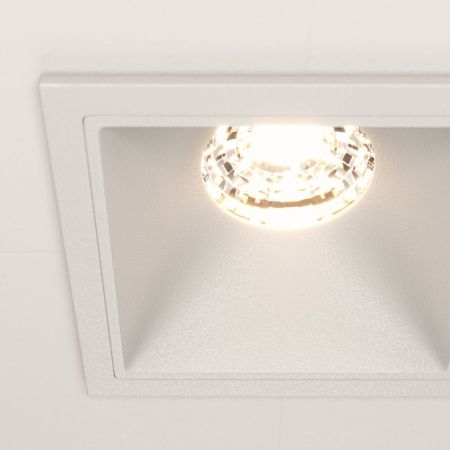 Светильник встраиваемый Maytoni Technical Alfa LED DL043-01-10W3K-D-SQ-W