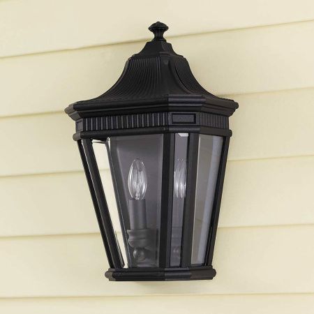 Уличный настенный светильник Feiss Cotswold lane (Цотсволд лане) FE-COTSLN7-BK