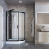 Душевая кабина Taliente TA-128CB(L) 120х80 асимметричная без крыши ориентация левая