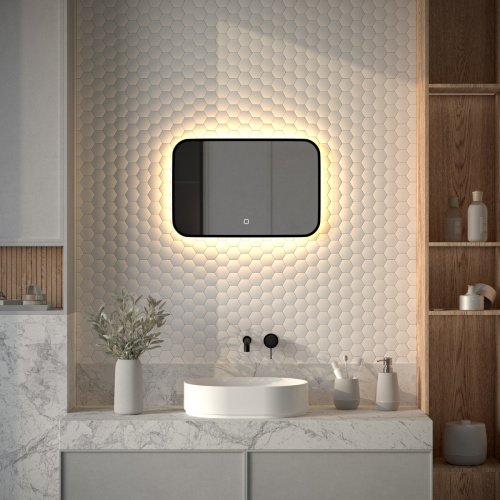 Зеркало в ванную Defesto AURA DF 2972SH 60х40 - фото 3