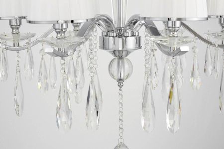 Люстра подвесная Lumina Deco Alessia (Алессиа) LDP 1726-6 CHR