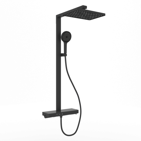 Душевая стойка Sancos Vos SC6100MB настенная цвет черный