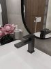 Смеситель Knotlor STABLE KN-20/GM на раковину вороненая сталь