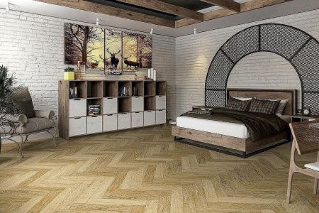 Кварцвиниловая плитка Damy Floor LONDON LVT 191023EL-13-LVT Эдинбург толщина 0.25 см 43 класс 590х118
