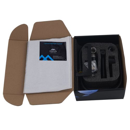 Гигиенический душ со смесителем Fashun A57703-7 черный - фото 5